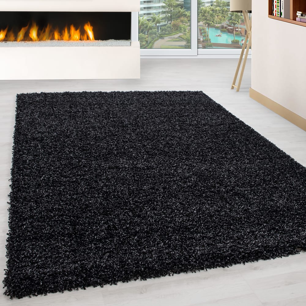 Tapis intérieur à poils longs anthracite-60x110 — vue 3