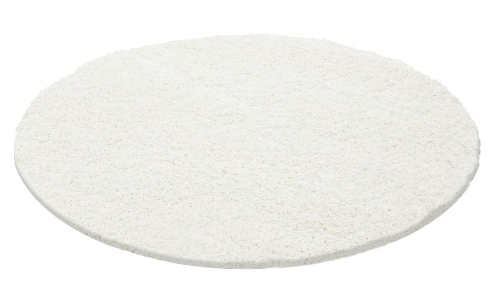 Tapis intérieur à poils longs creme-120x120