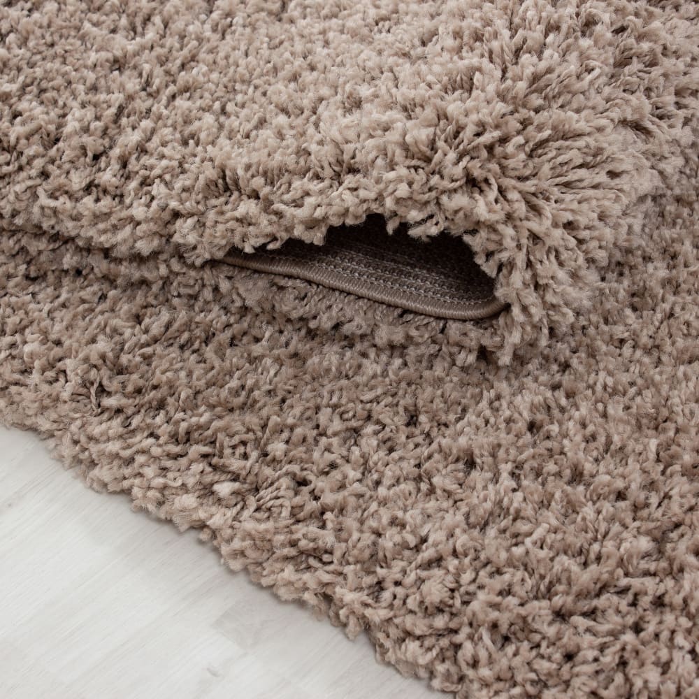 Tapis intérieur à poils longs beige-80x80 — vue 4