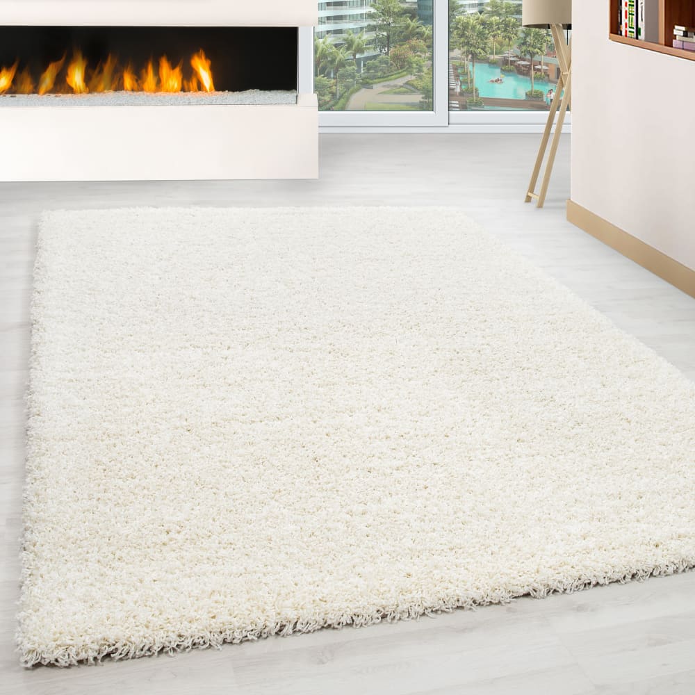 Tapis intérieur à poils longs creme-60x110 — vue 3