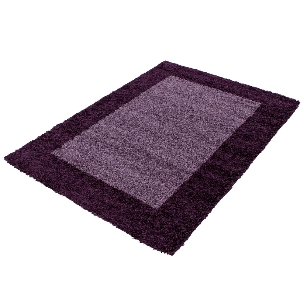 Tapis de salon shaggy bicolore  Lila-240x340