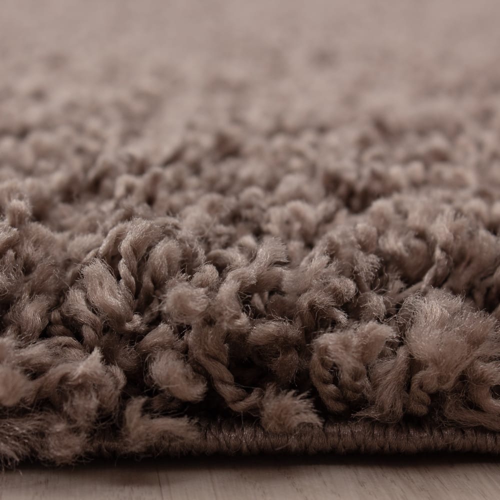 Tapis intérieur à poils longs taupe-60x110 — vue 4