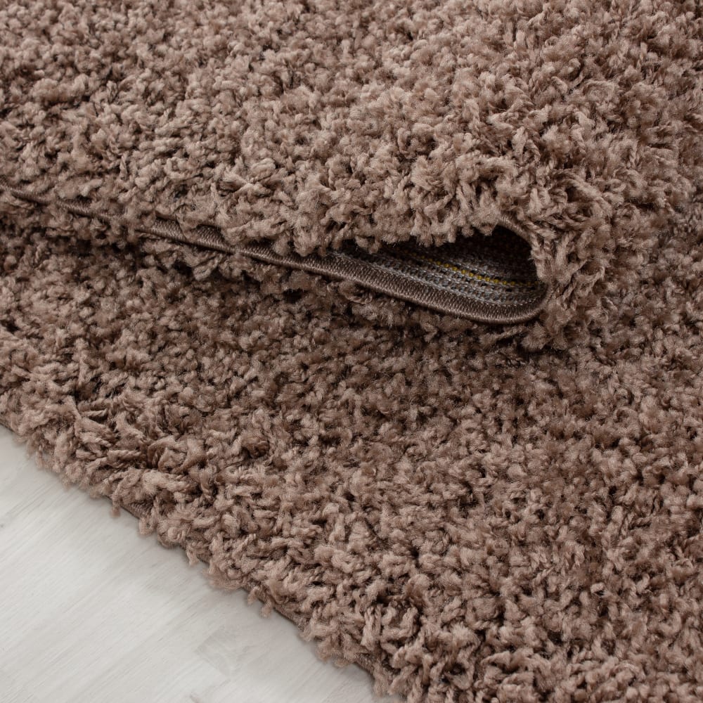 Tapis intérieur à poils longs moka-80x80 — vue 4