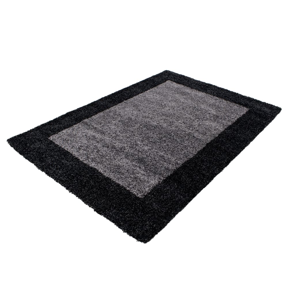 Tapis de salon shaggy bicolore  Anthracite-200x290