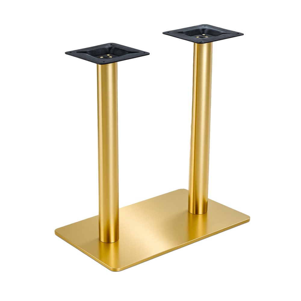 pied de table double