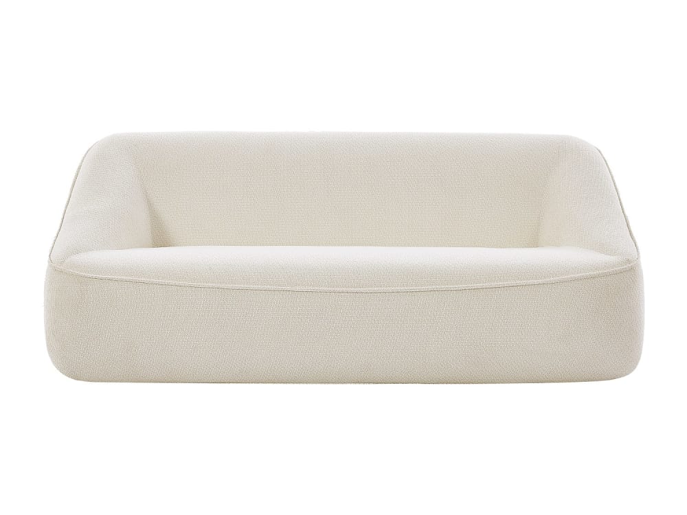 Canapé fixe  3 places beige