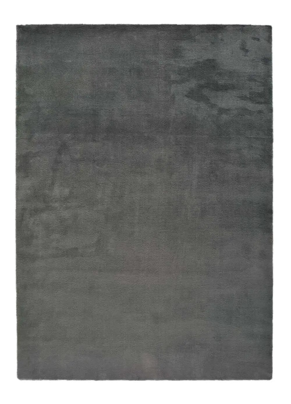 Kurzflorteppich, einfarbig, grau, 80x150 cm - Maisons Du Monde