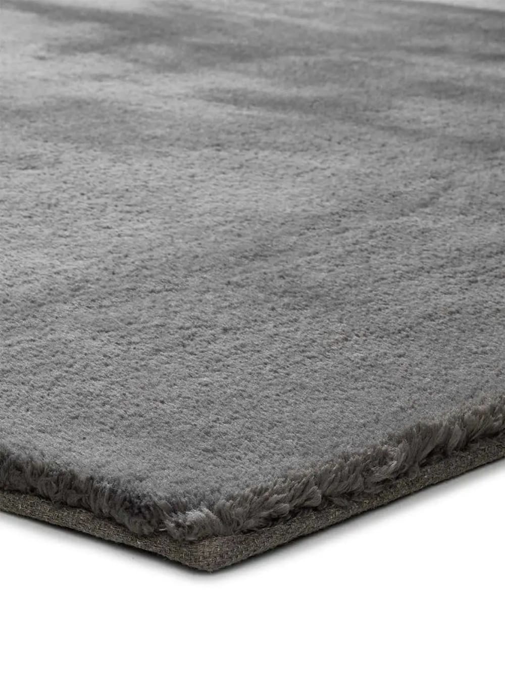 Tapis uni gris 80x150 cm — vue 4