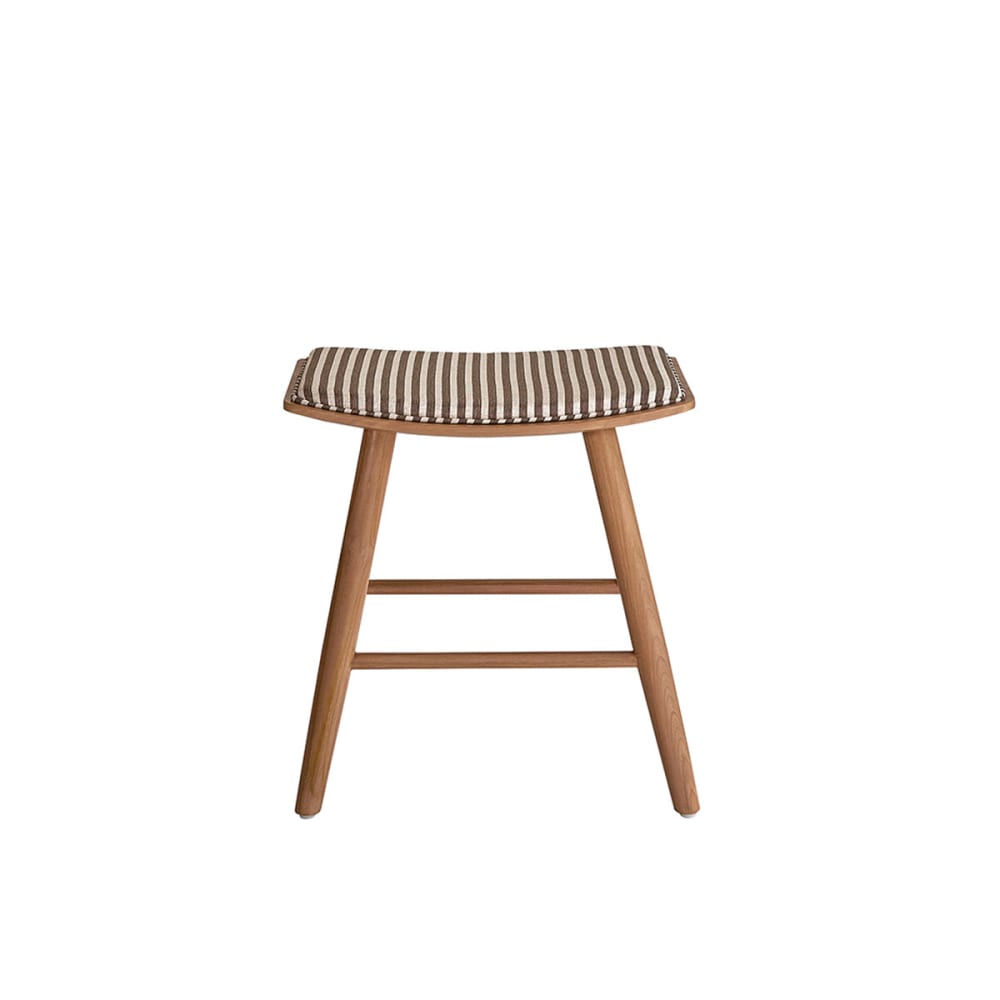 Tabouret en teck massif