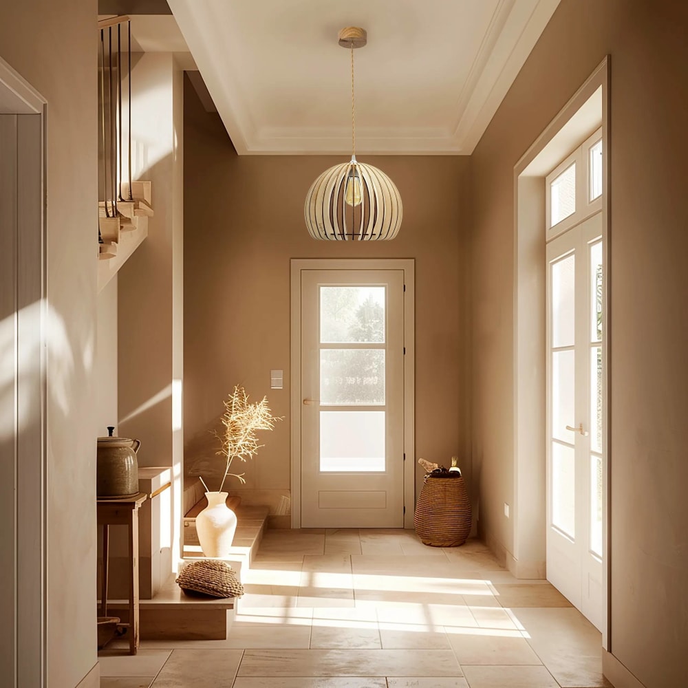 Suspension 8W effet bois brut - Maisons du Monde