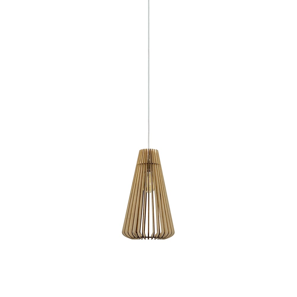 Suspension 8W effet bois brut