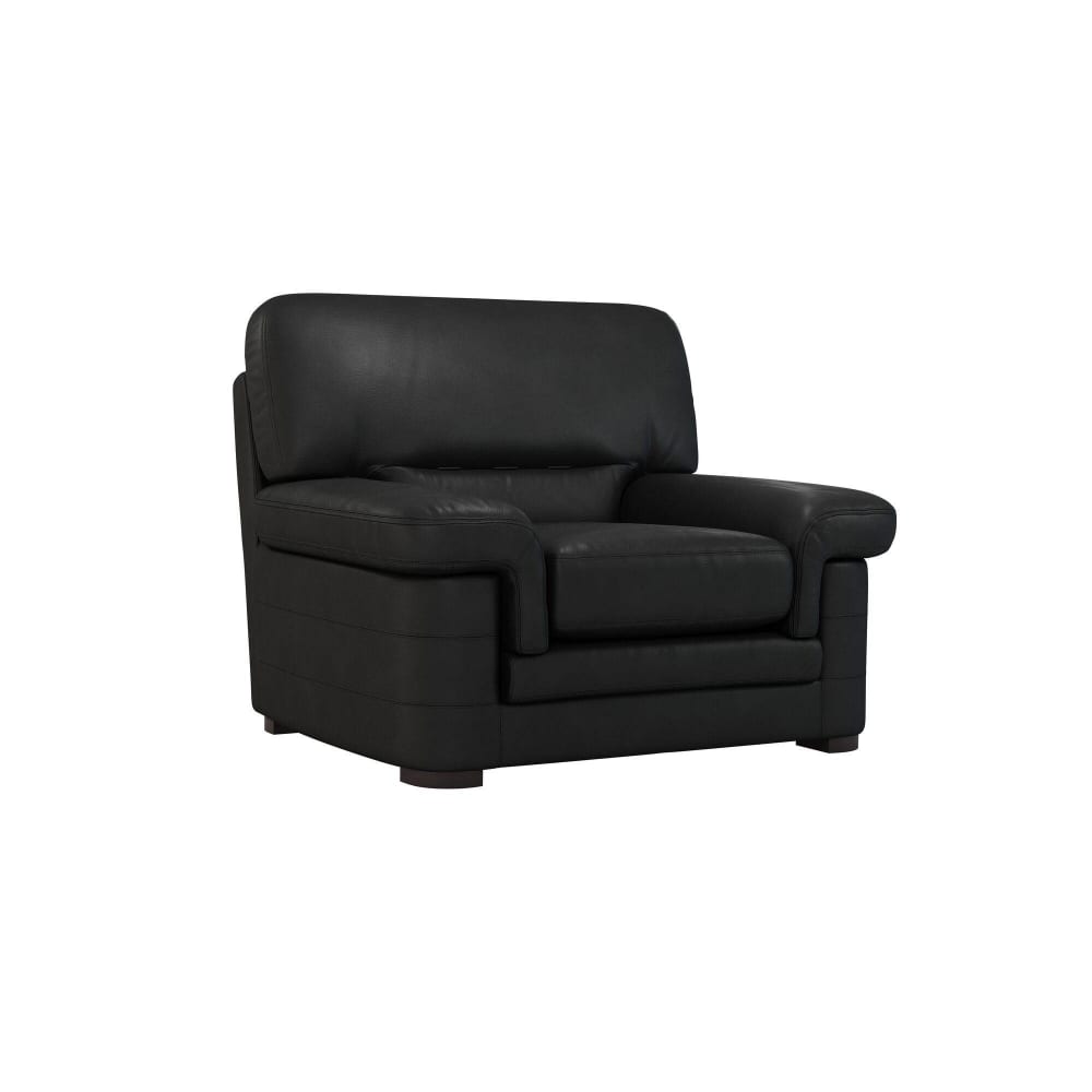 Fauteuil cuire h90 noir Fauteuil cuire h90 noir
