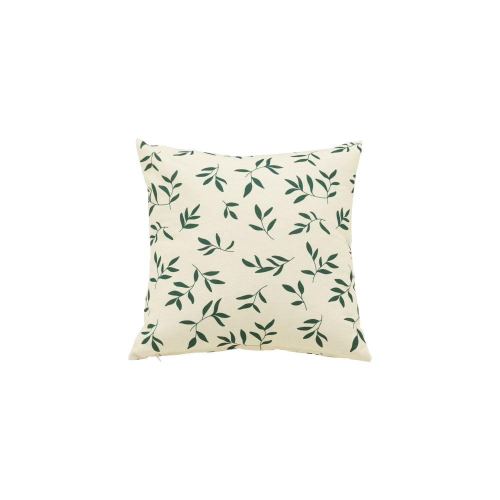 Coussin en Polyester recyclé Feuillage 40 x 40 cm