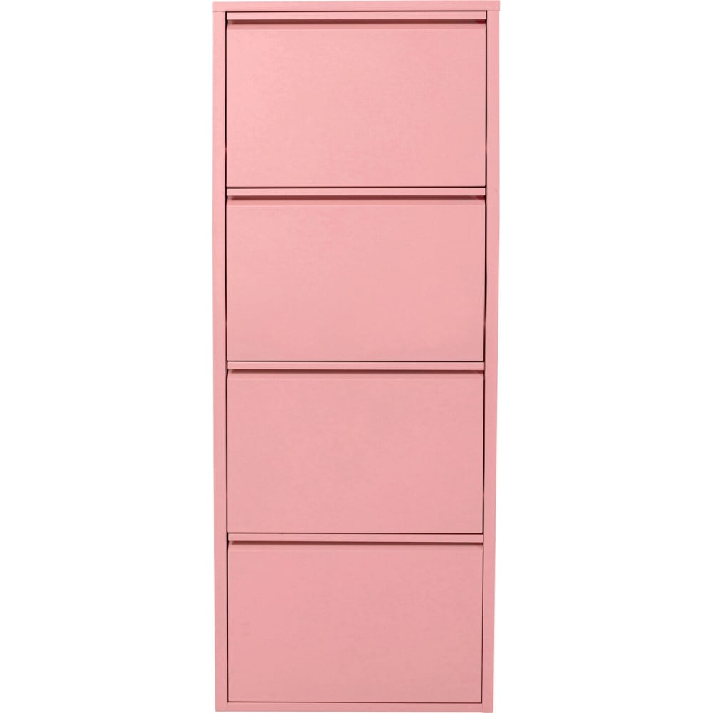 Casier à chaussures - rose tiroirs
