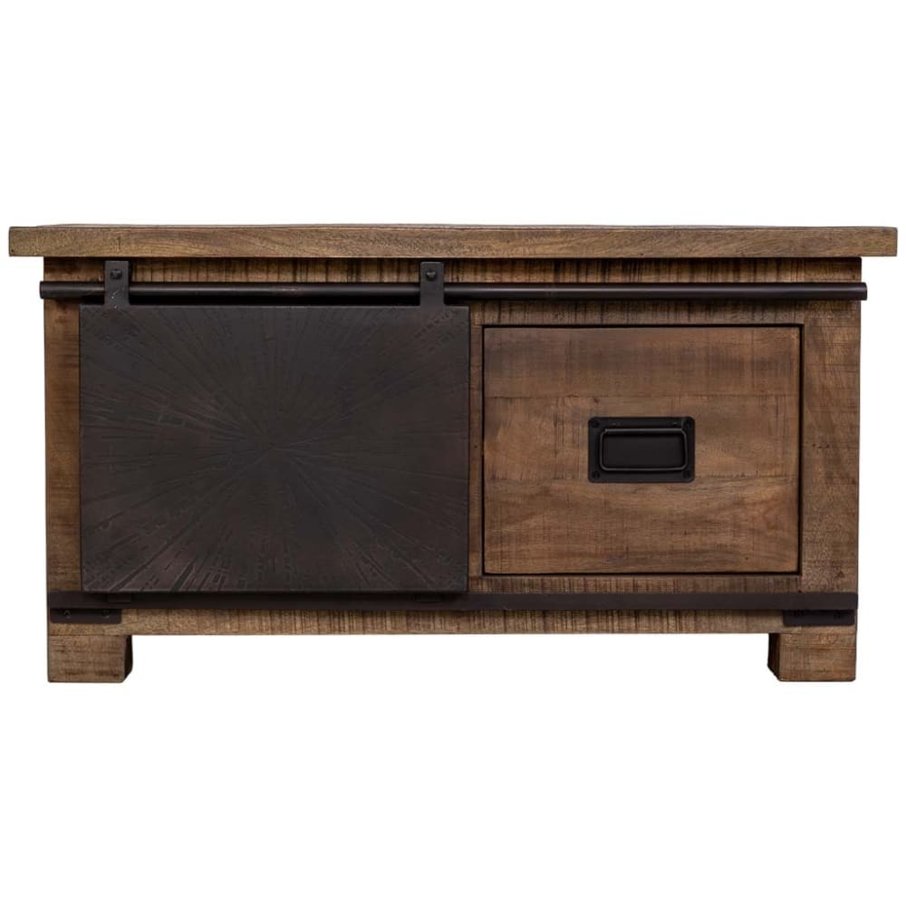 Couchtisch aus Holz, 90x90x46 cm (H), Brauner - Maisons Du Monde