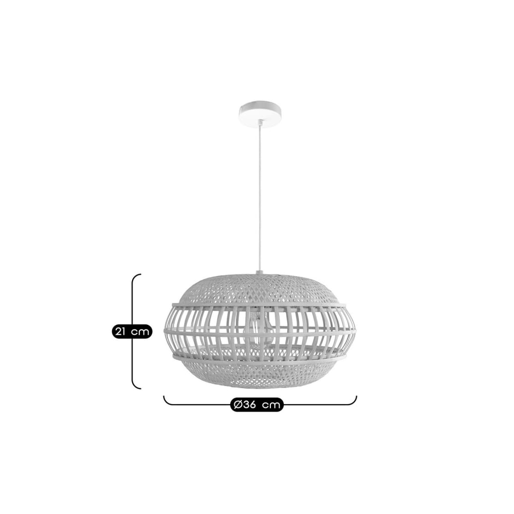 Suspension kailo en bambou naturel — vue 4