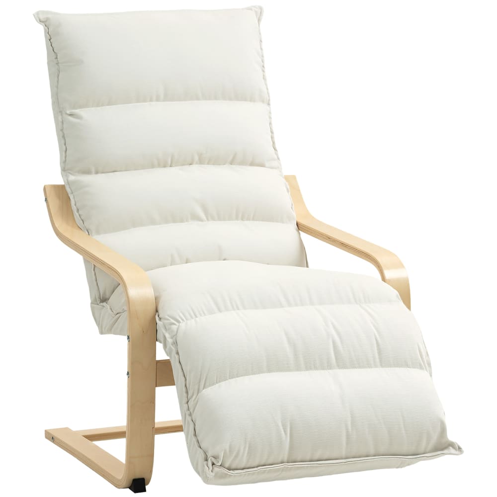 fauteuil salon repose-pieds