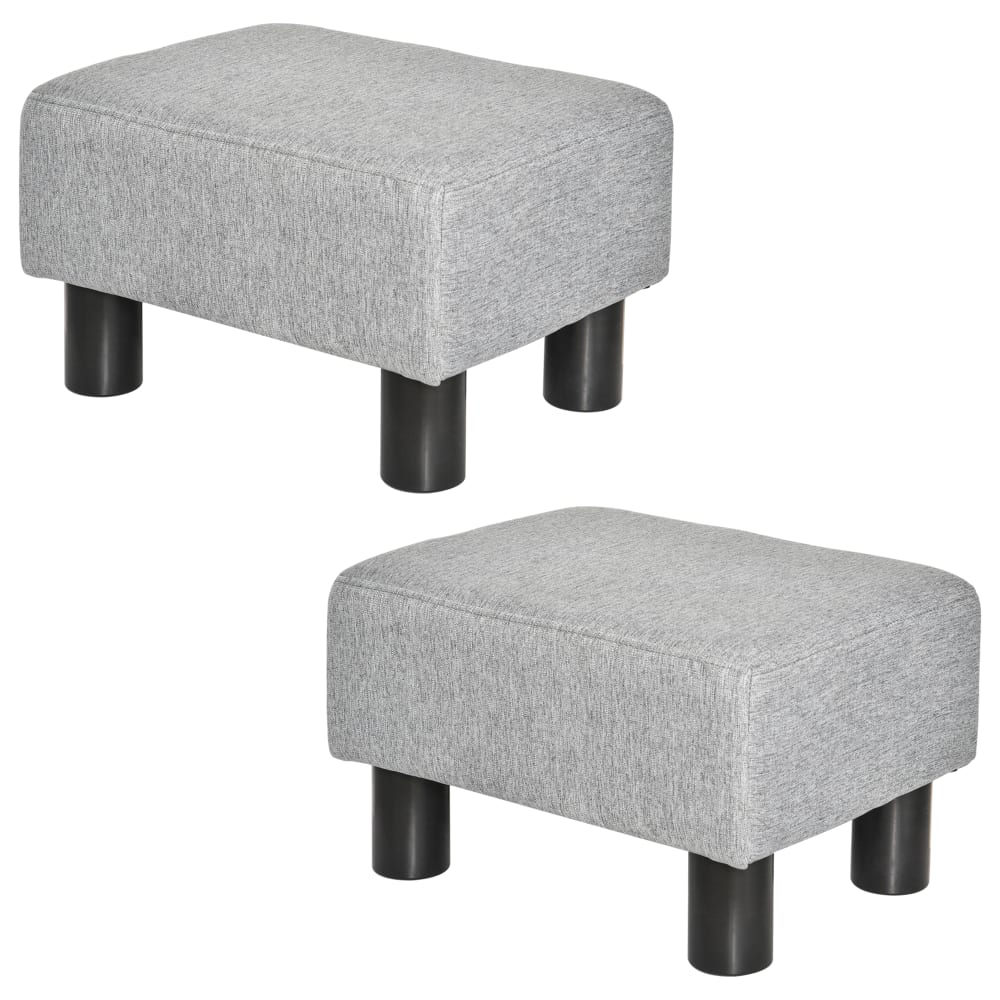 Pouf repose-pied lot