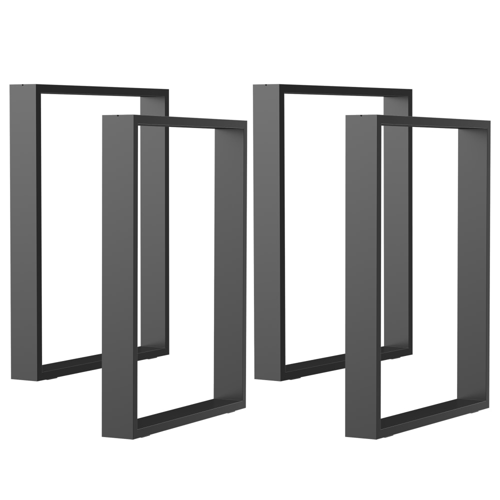Pieds rectangulaires - table