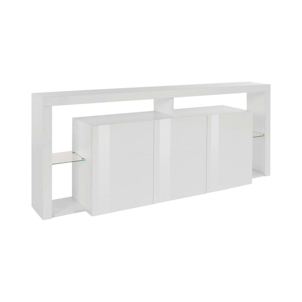 Buffet Bois Blanc 200x40x80h cm