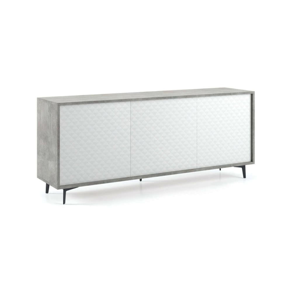 Buffet bois blanc 184x45x77h cm