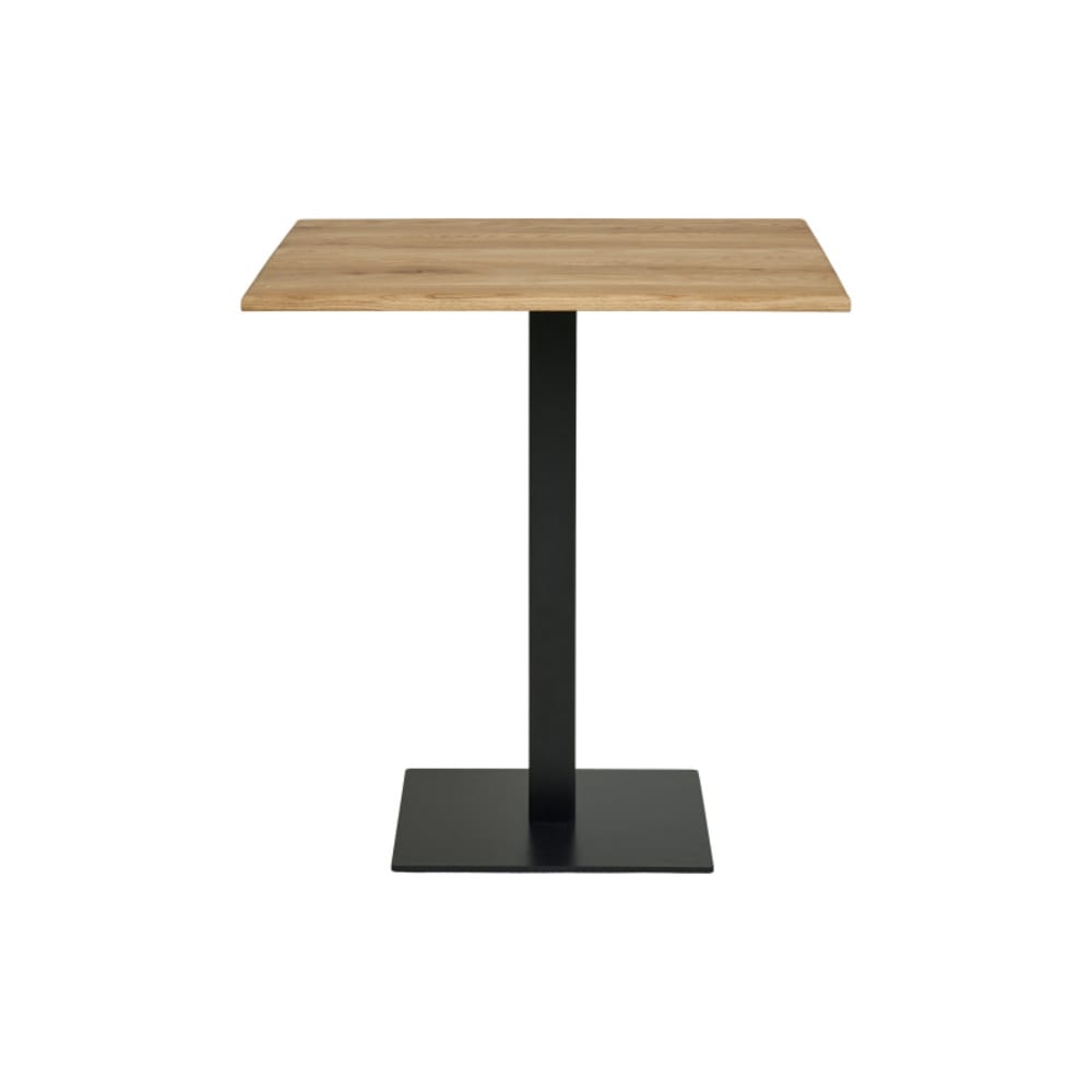 Moloo Couchtisch aus massiver Eiche 70 x 70 x 10 cm style modern Braun Holz