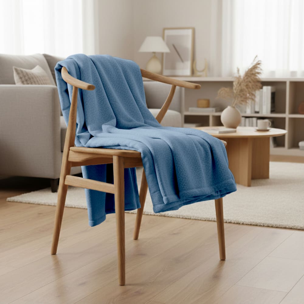 Couverture plaid polyester