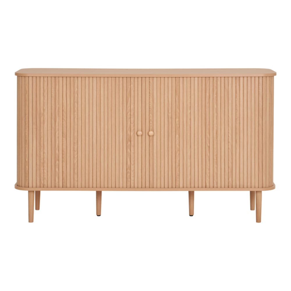 PERLE- Buffet décor bois naturel 140 cm