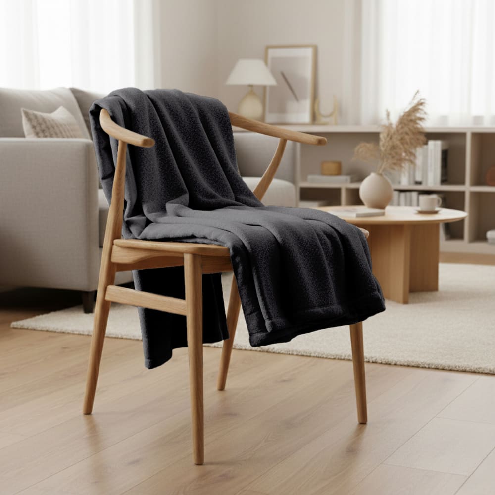 Couverture plaid 130x170 cm en polyester