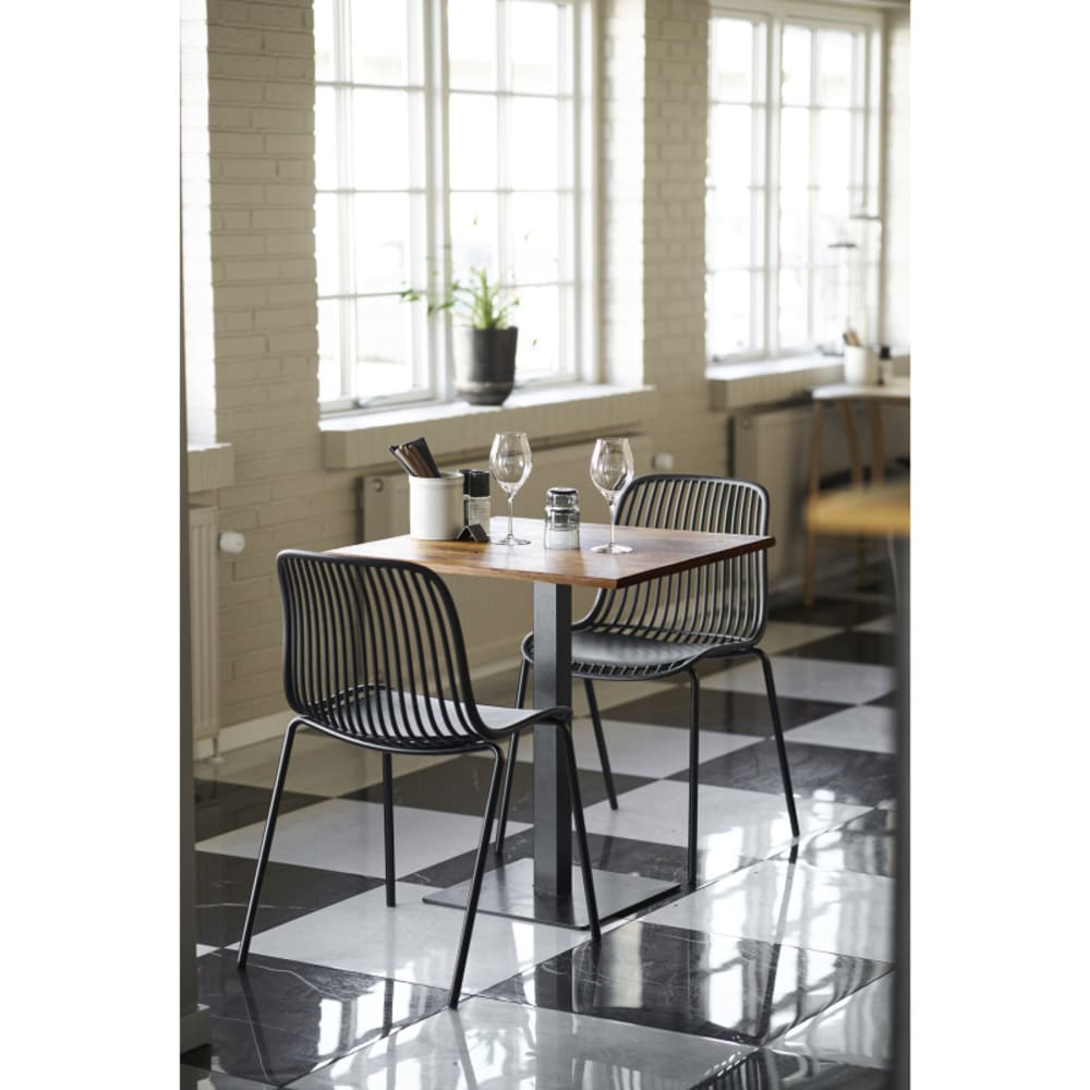 Couchtisch aus geräucherter Eiche 70 x 70 x cm - Maisons Du Monde
