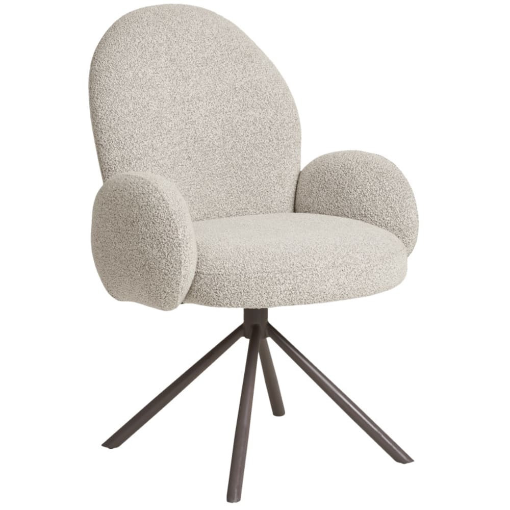 Fauteuil de table pivotant