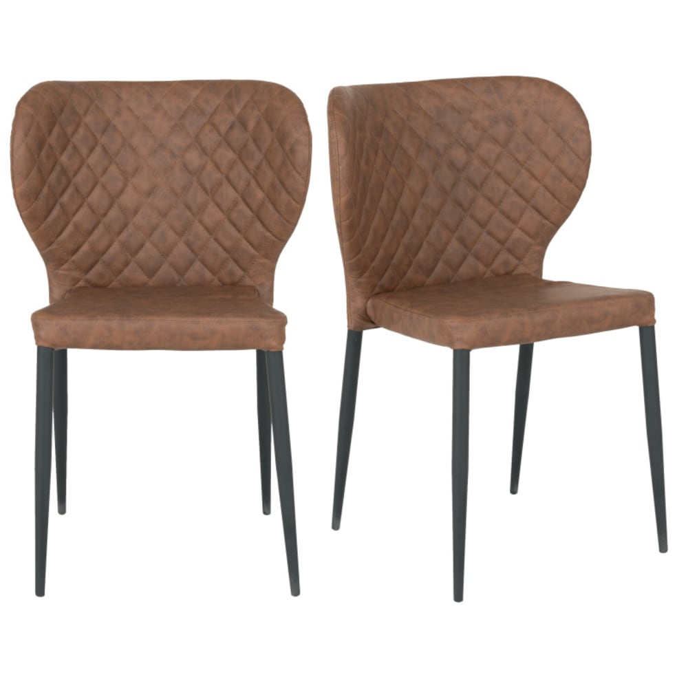 chaise en cuir synthétique