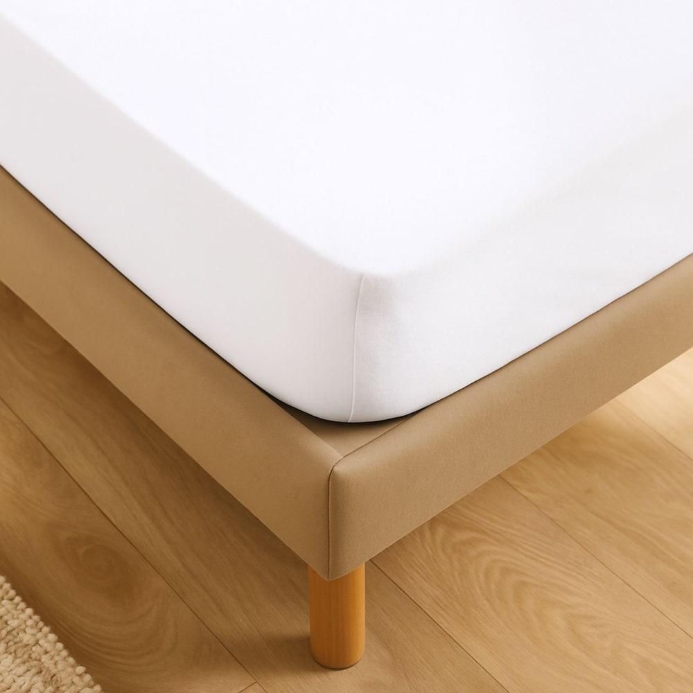 Protège matelas éponge imperméable anti-acariens 140x190
