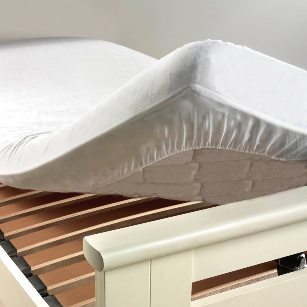 Protège matelas molleton 100% coton 160x200 cm Protège matelas molleton 100% coton 160x200 cm