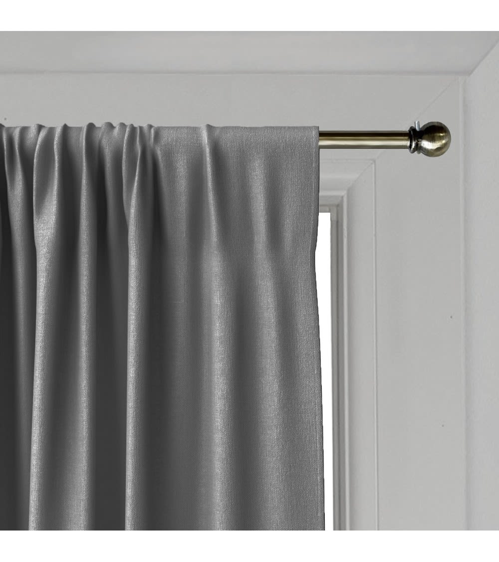 Tringle boule extensible ø8mm 40-70cm marron — vue 3