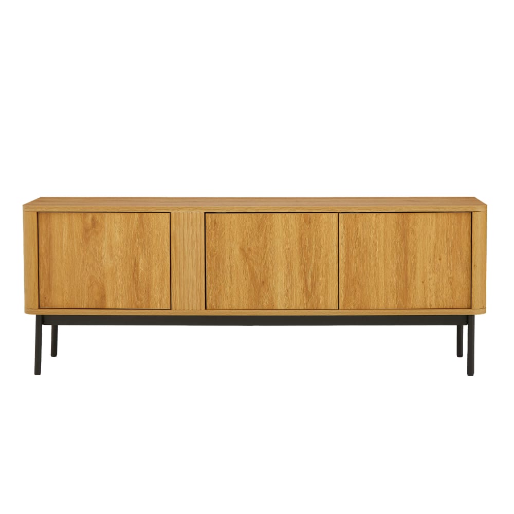 Meuble tv  effet chêne 150cm