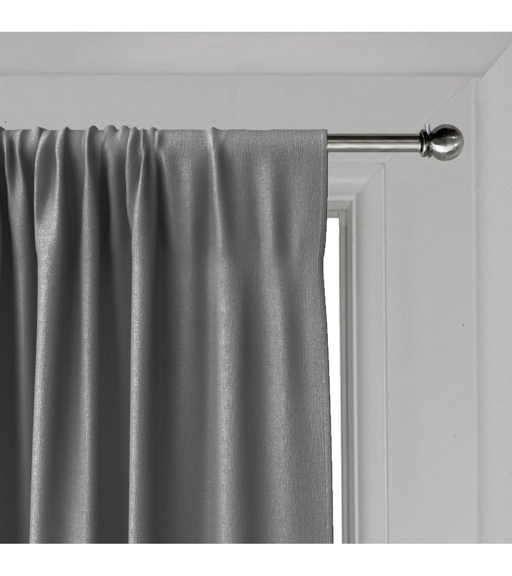 Tringle boule extensible ø8mm 40-70cm argenté — vue 3