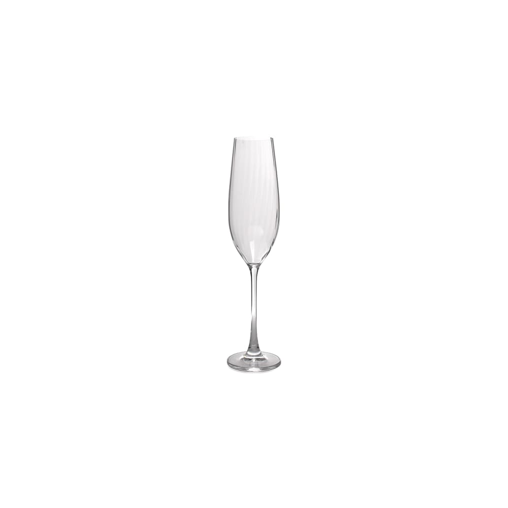 Lot de 4 verre à champagne transparent en verre 29cl Lot de 4 verre à champagne transparent en verre 29cl