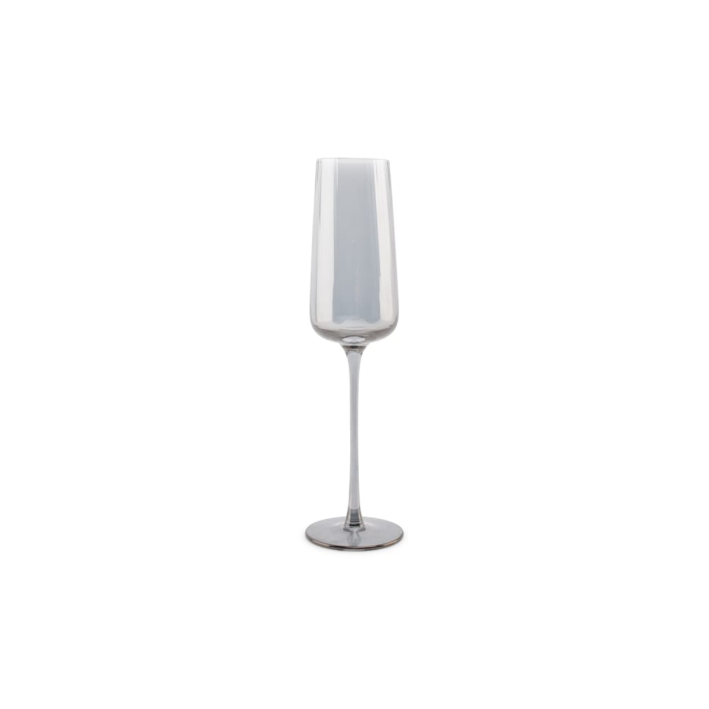 Lot de 4 verre à champagne marron en verre 24cl
