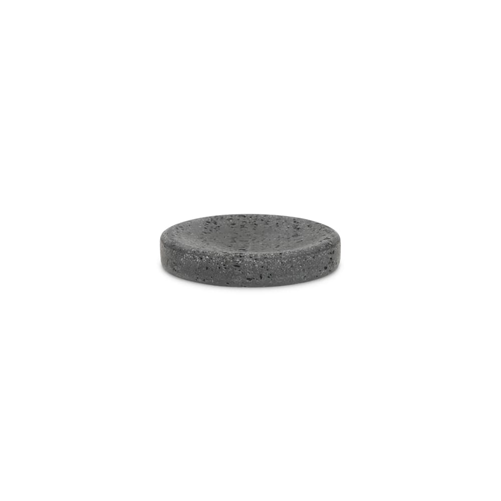 Porte-savon gris en synthétiques 11,5xh2cm