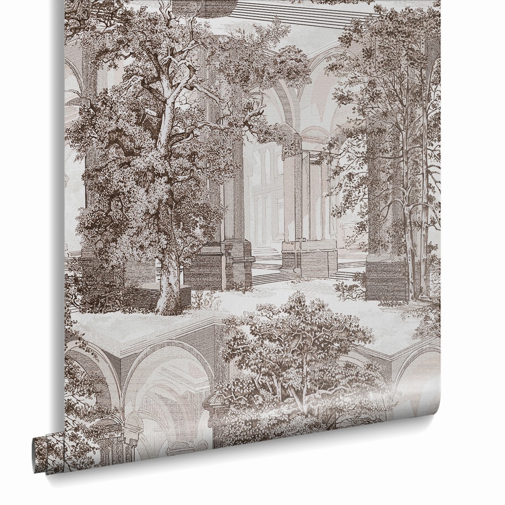 Papier peint gris architecture 1005x52cm — vue 3