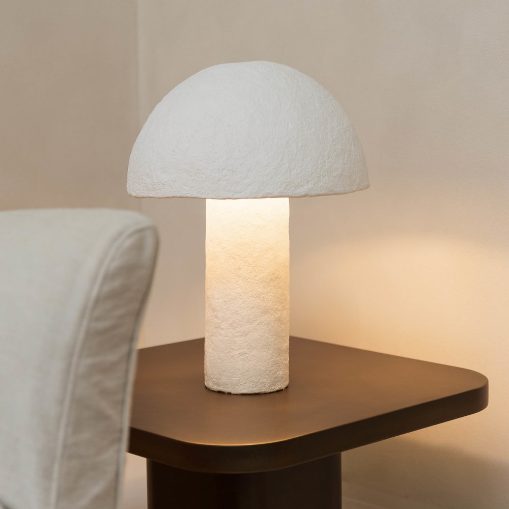 Lampe de table blanc en autre 36xh47,5cm — vue 4