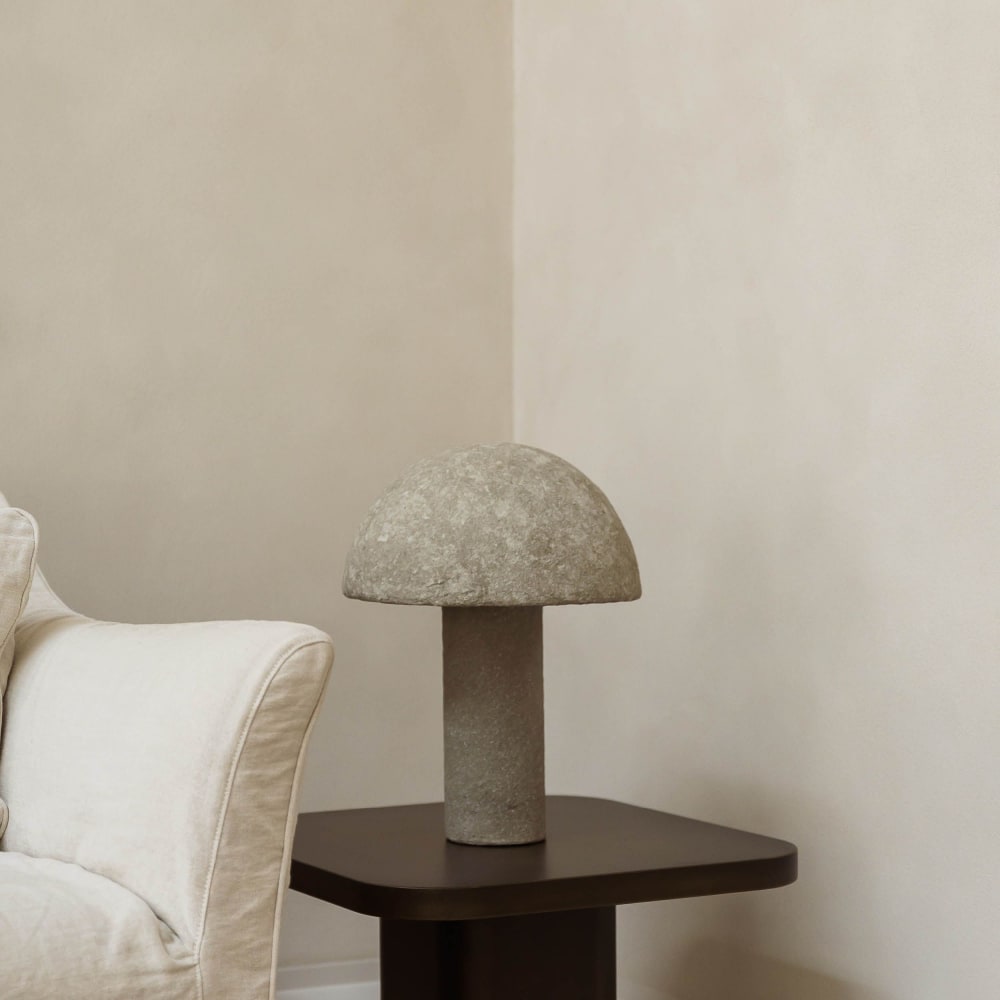 Lampe de table gris en autre 36xh47,5cm — vue 3