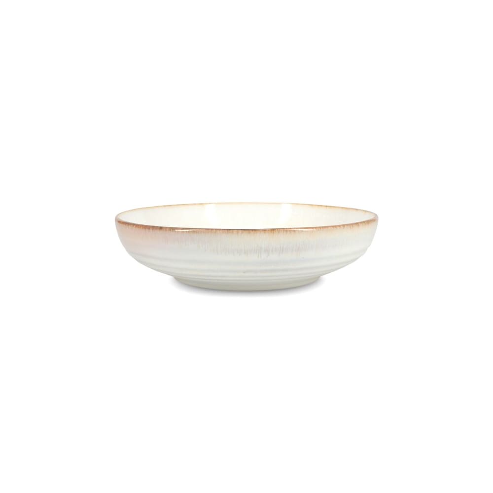 Lot de 4 bols blanc en grès 22xh5,5cm Lot de 4 bols blanc en grès 22xh5,5cm