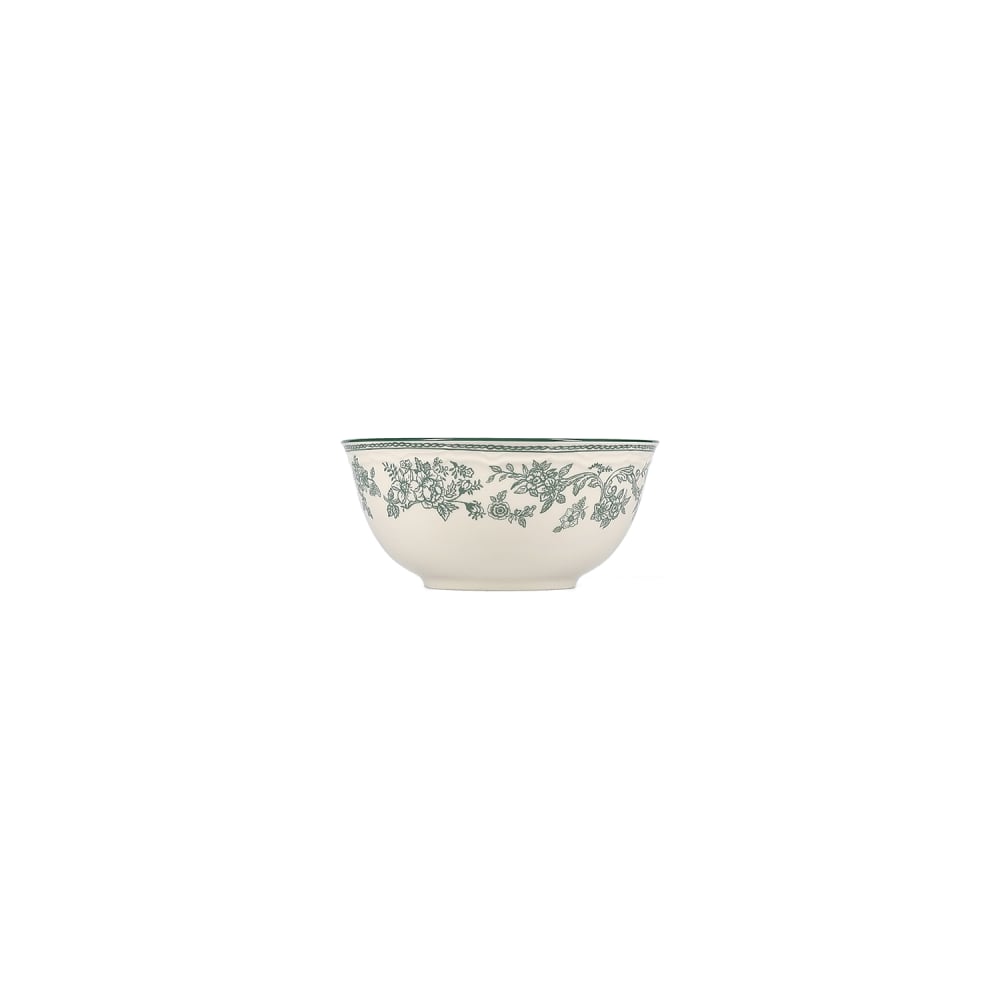Lot de 4 bols vert en porcelaine 15xh7cm