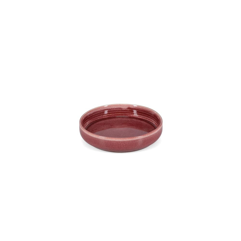 Lot de 4 bols rouge en grès 15xh3,5cm