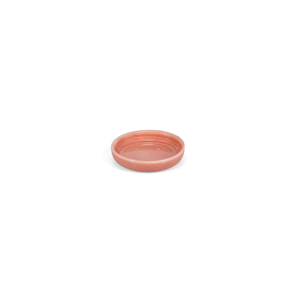 Lot de 4 bols rose en grès 11xh2cm