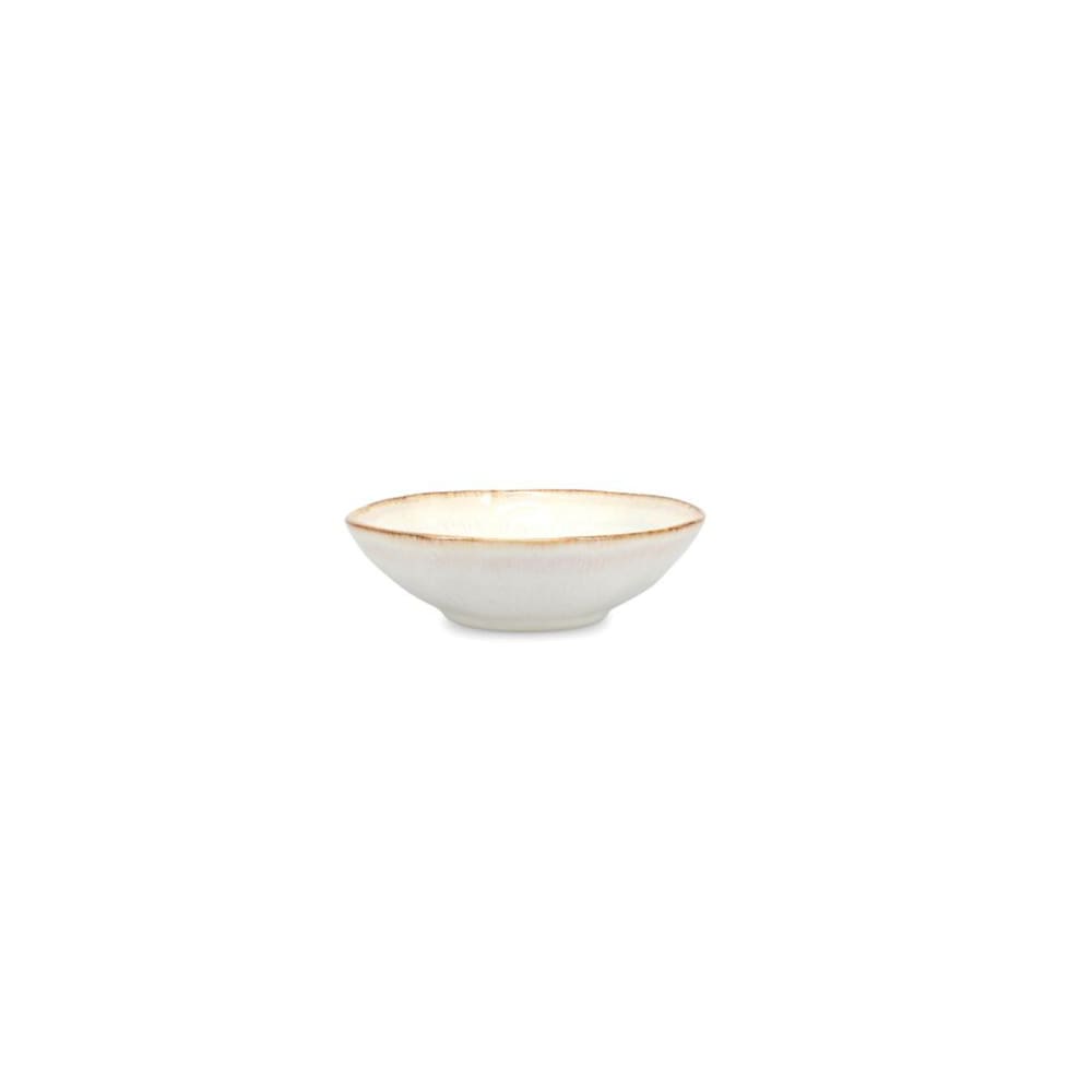 Lot de 4 bols blanc en grès 11,5xh3,5cm Lot de 4 bols blanc en grès 11,5xh3,5cm