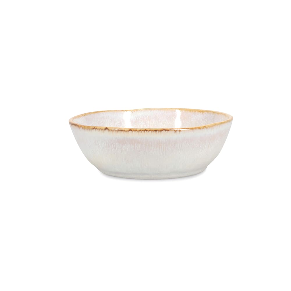 Lot de 4 bols blanc en grès 14xh4,5cm Lot de 4 bols blanc en grès 14xh4,5cm