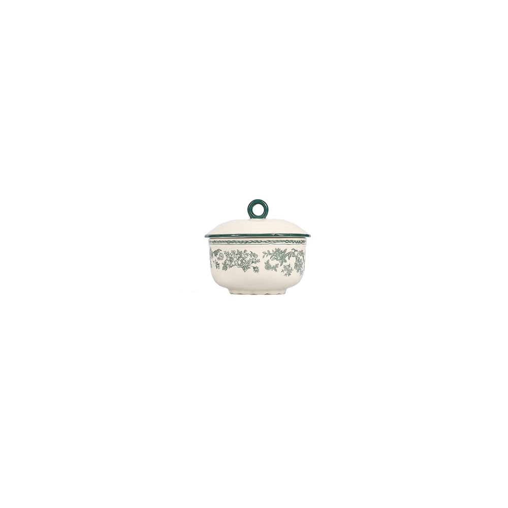 Sucrier vert en porcelaine 20,5cl Sucrier vert en porcelaine 20,5cl